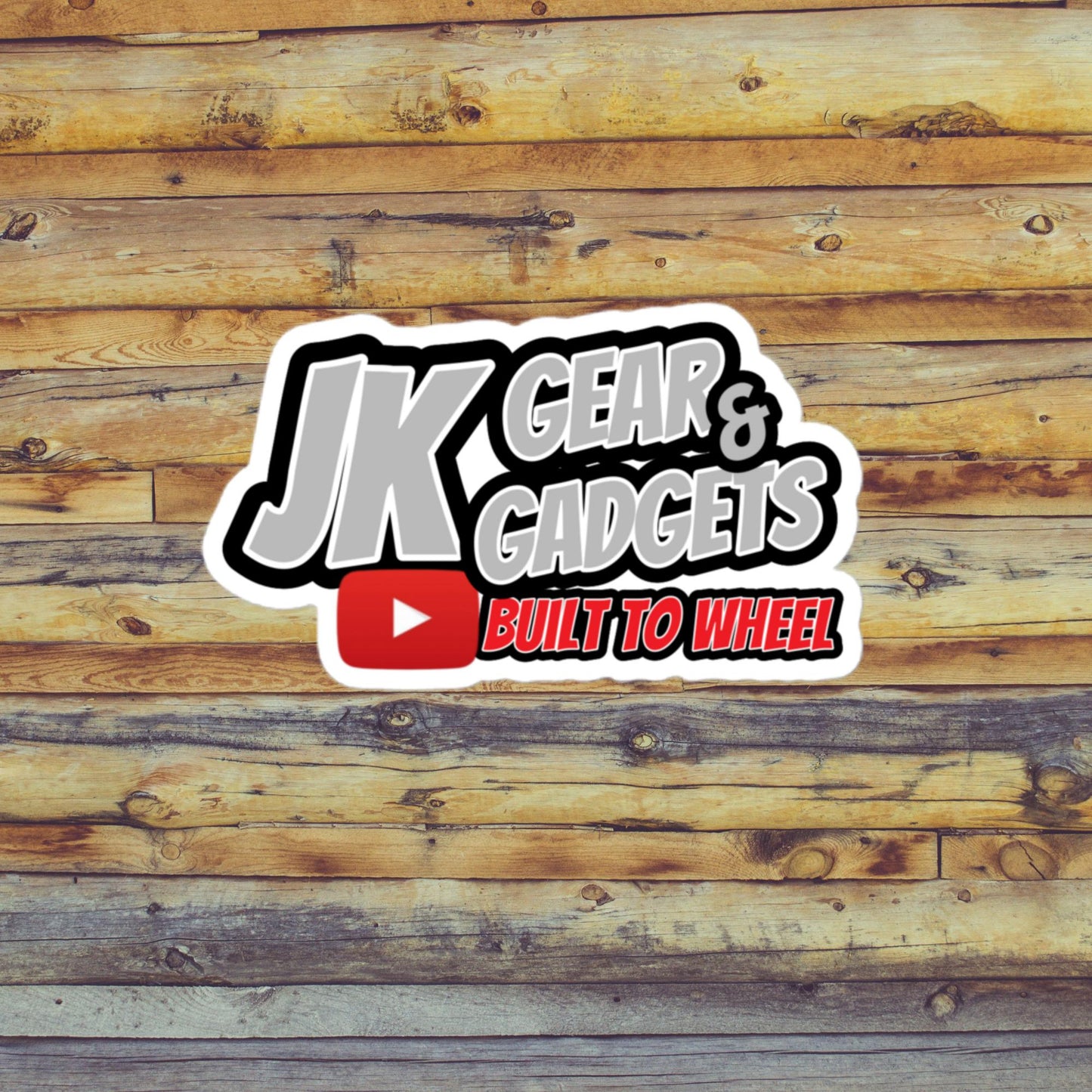 JK Gear & Gadgets Sticker