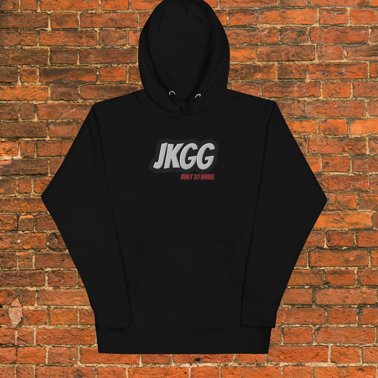 Embroidered JKGG "Built To Wheel" Hoodie